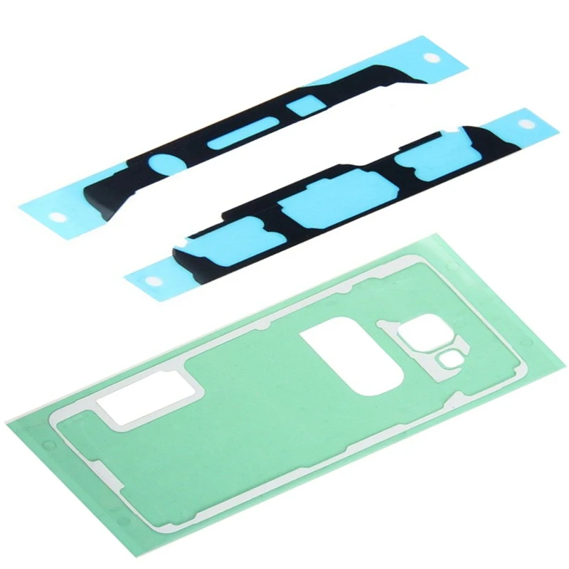 

Front Housing Frame Adhesive Sticker+ Back battery Door Cover Adhesive Sticker For Samsung Galaxy A5 2016 SM-A510 A5100 A510F