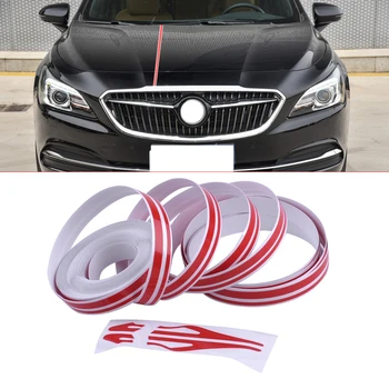 

CITALL 12mm x 980cm Car Auto Trucks Motorcycle Body DIY Striping Sticker Double Line Pin Stripe Streamline Tape Vinyl Roll Decal