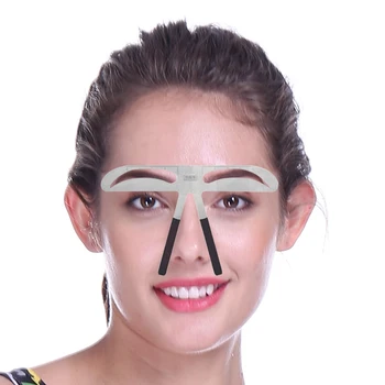 

Microblading Eyebrow Balance Ruler Metal Tattoo Shaping Stencil Permanent Makeup Caliper Eyebrow Ruler
