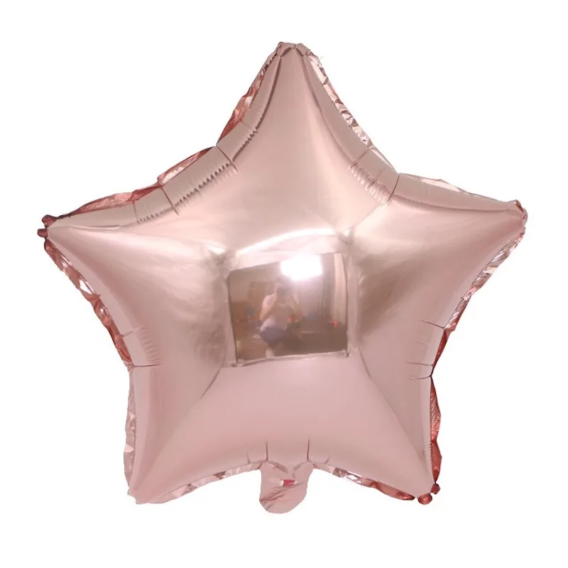 Розовые золотые воздушные шары Фольга Воздушный шар День Рождения украшения Дети орбы фигура воздушные шары счастливый воздушный шар на