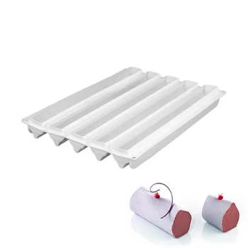 

3D Silicone Cake Mould For Home Wave Cake Mold For Bread Mousse Pastry Tools White Baking Decoration Molds Cakes Accessories