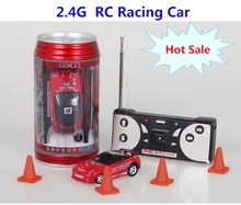 2017 Hot Sale Coke Can Mini RC Car Multi-color High Speed Truck Radio Remote Control Micro Racing Vehicle Control Electric Toys