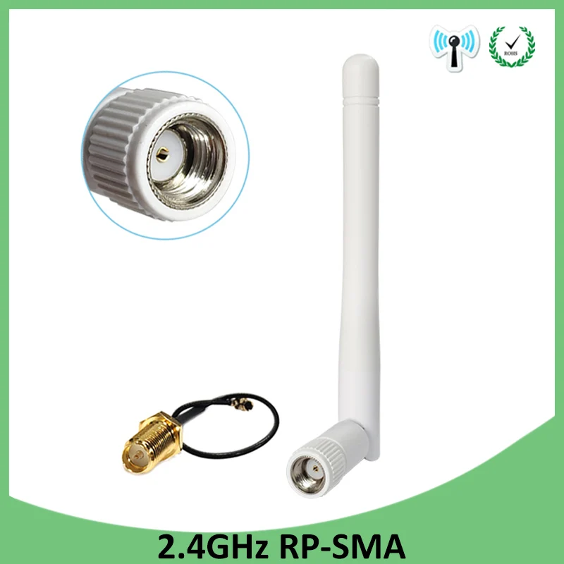 2.4Ghz antenna Wifi Antenna RP SMA Connector 2.4 ghz antenne 2.4G wi fi antena router + IPX to