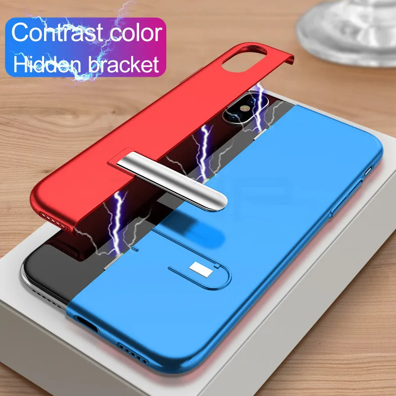 

ZNP Magnetic Adsorption Metal Case For iPhone 6 6s 7 8 Plus Shockproof Phone Case for iPhone XS Max XR X magnet back cover Cases