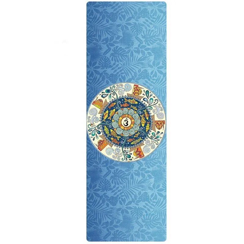 

Natural Rubber Travel Yoga Mat Portable Non-slip Yoga Mats For Fitness Pilates Gym Tasteless Exercise Pads 173*61*0.1cm