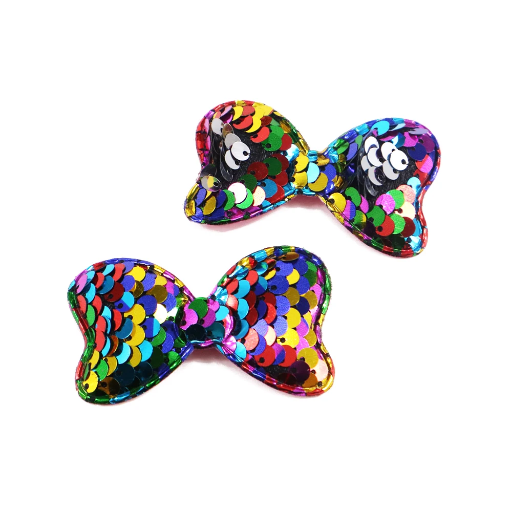 

David accessories bowknot reversible sequins fish scale diy decoration crafts 10pieces,DIY handmade material,10Yc3868