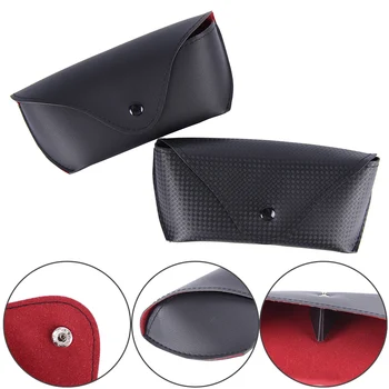 

Soft Durable PU Leather Glasses Case Top Quality Vintage Sunglasses Eyeglasses Storage Holder Eyewear Glasses Box 16*7cm