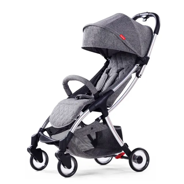 one hand folding stroller