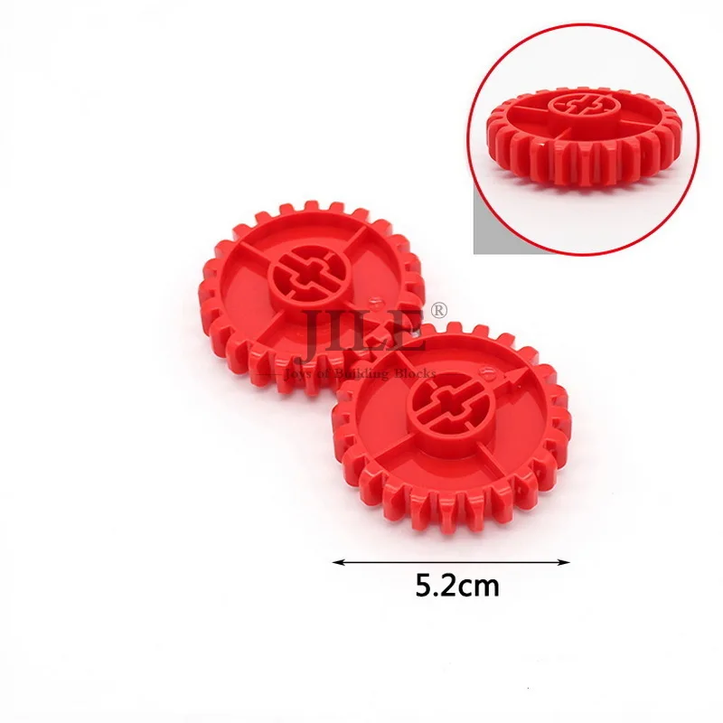 

Building blocks 24 gear Technic Gear 4 x 4 6529 Large particles blocks accessories Science and technology toys 9656 big blocks