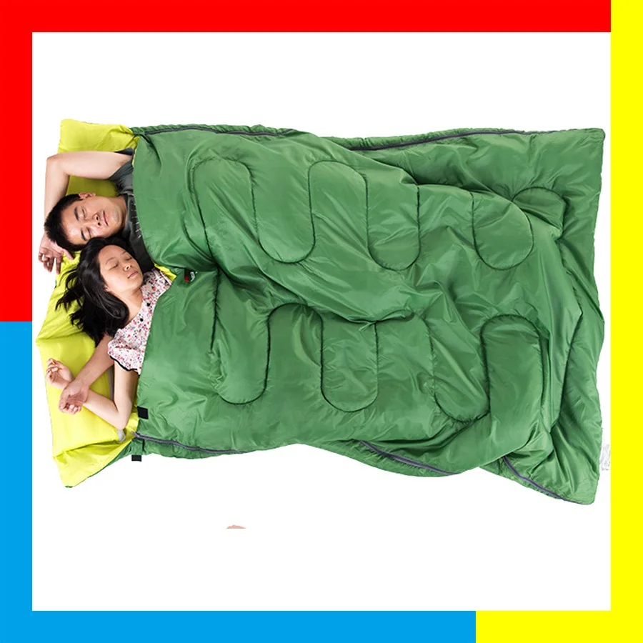 THE BEST HIGH QUALITY OVERSIZED SLEEPING BAGS ADULTS CAMPING EQUIPMENT