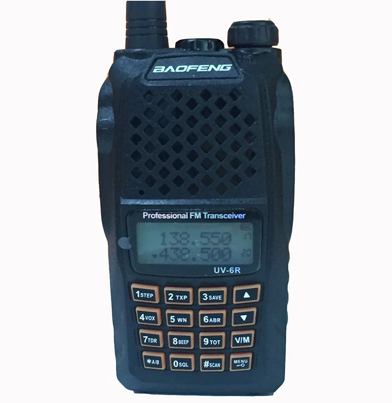 CTCSS DCS портативная рация baofeng UV-6R 7 Вт для CB радио переговорные беспроводные vhf УВЧ мобильная станция КВ трансивер полицейское оборудование