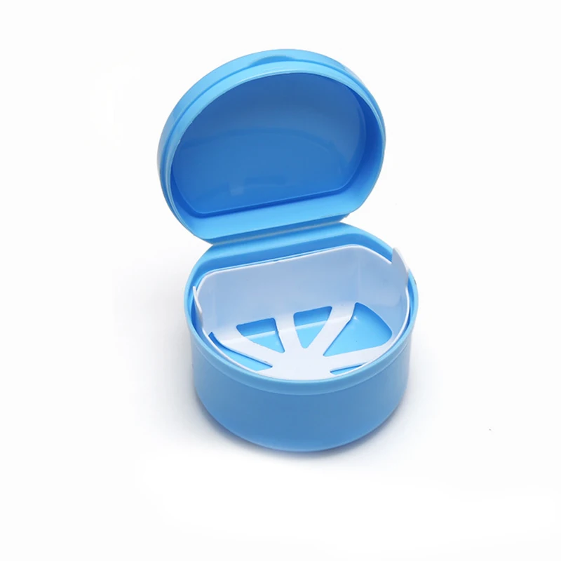 

Hot Dental Box Denture Teeth Storage Case Mouth guard Container Tray Fit For Collection Storage Boxes Fit For Collection