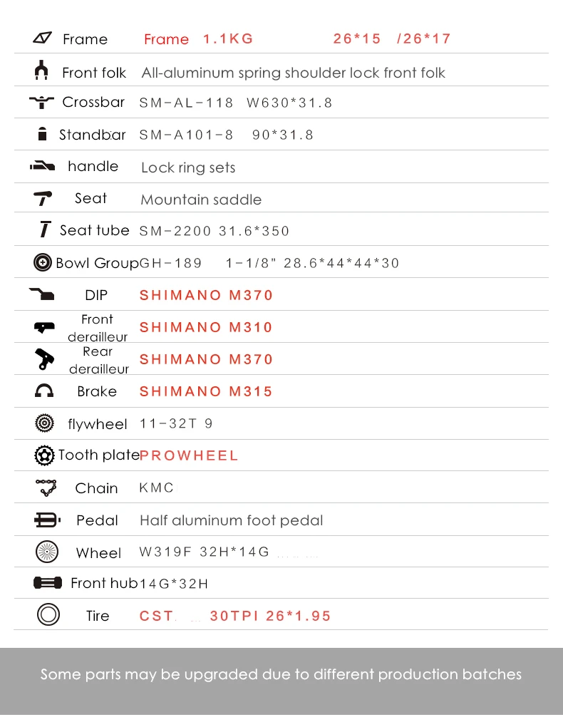 Excellent New brand Carbon fiber 27 speed 26 inch M370 Hydraulic disc brake mountain bike outdoor downhill bicycle MTB bicicletas 4