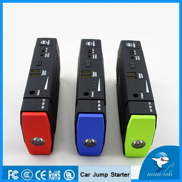 

Multi-function Mini Portable Jump Starter 68000mAh 12V External Vehicle Engine Booster Power Battery Charger Laptop Power Bank
