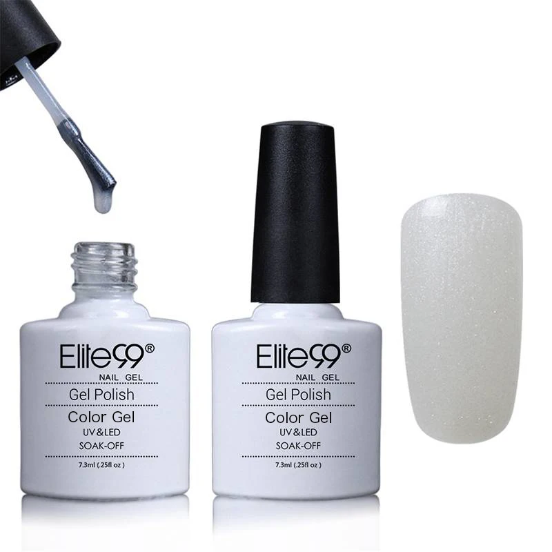 Elite99 УФ-гель для ногтей для дизайна ногтей маникюр 7,3 мл впитывающий эмалированный Гель-лак телесного цвета Гель-лак для ногтей - Цвет: 40535