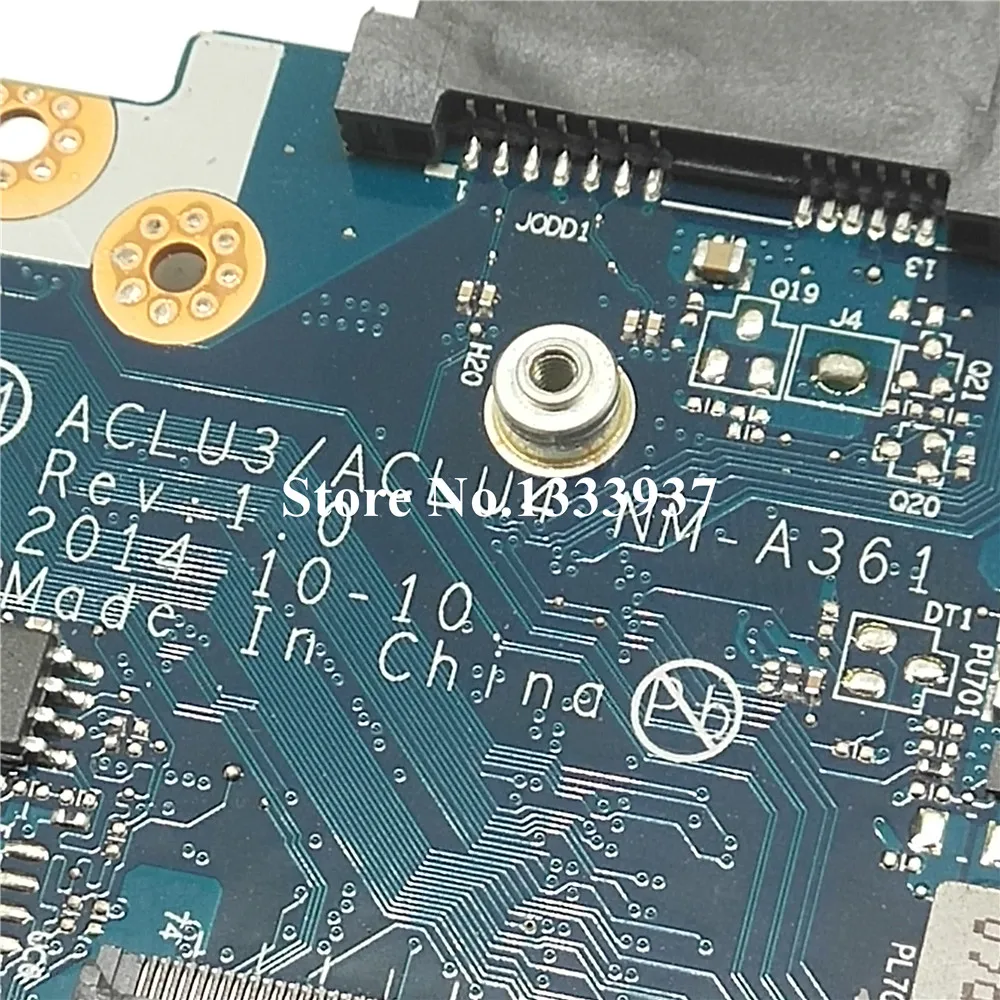 price cut  For Lenovo G40-80 Laptop Motherboard with SR23Y I5-5200U ACLU3/ACLU4 NM-A361 mainboard