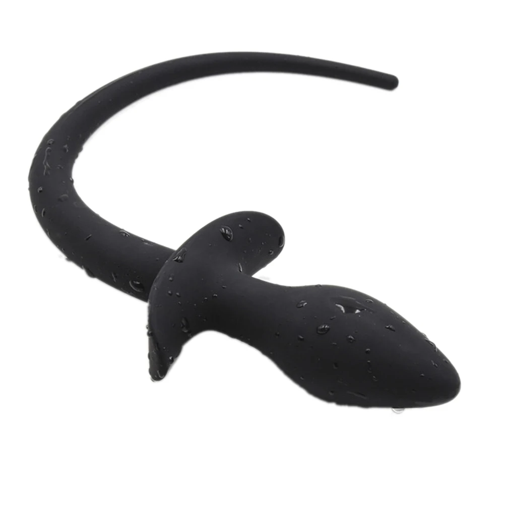 Sex Products Silicone Dog Slave Tail Anal Plug G-spot Prostate Massage Butt Plug Anal Sex Toys for Men Woman Gay Erotic Toys Sex Products Silicone Dog Slave Tail Anal Plug G-spot Prostate Massage Butt Plug Anal Sex Toys for Men Woman Gay Erotic Toys