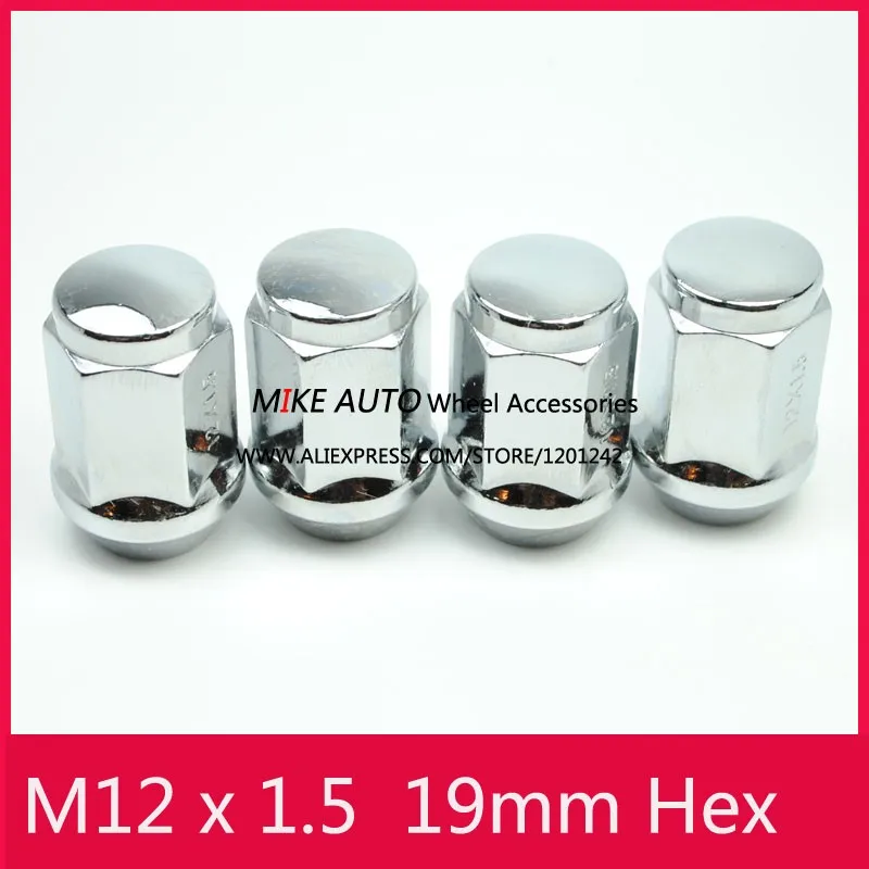 1PCSxAlloy стальные колесные гайки M12x1.5 3/" шестигранные 35 Длина шестигранные гайки для колеса kia hunday