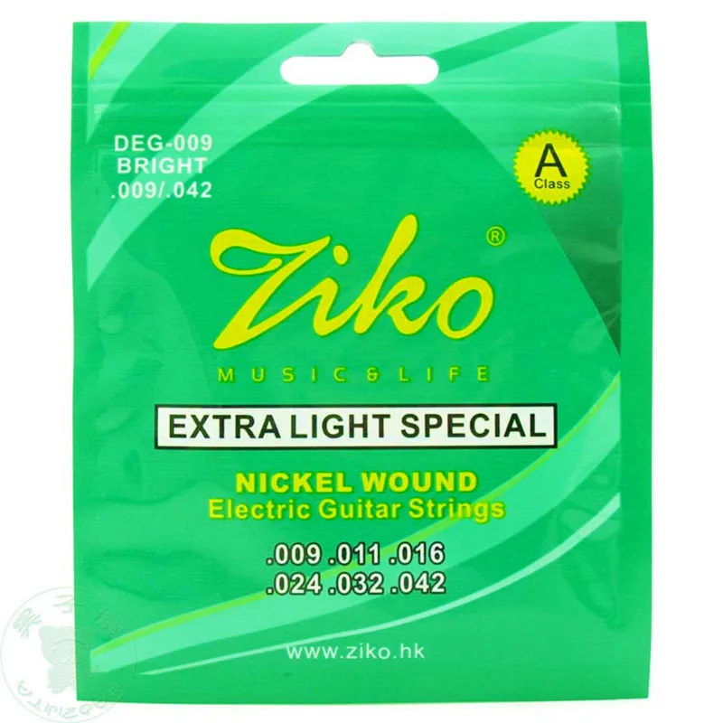 

Ziko Electric Guitar Strings Set Extar Light Soft Guitar Strings Electric 009 Strings For Guitar Parts