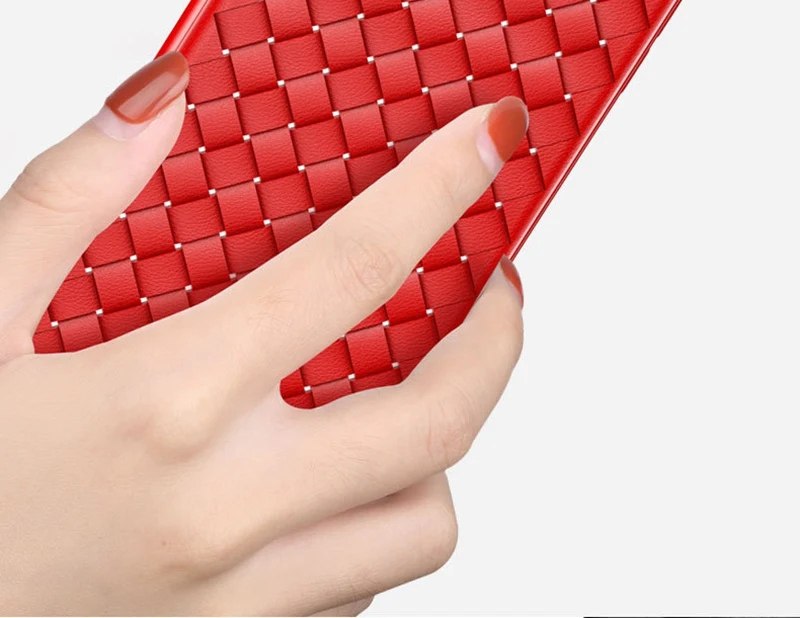 TOMKAS Grid Weaving Slim Case For iPhone 8 7 6 6s Plus X Cover Cases Silicon TPU Luxury Phone Coque Case For iPhone 7 8 6 X  (15)