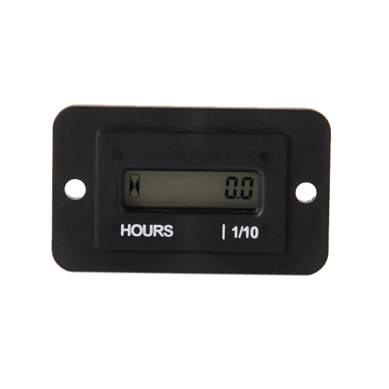 Free Shipping!lcd Engine Hour Meter Running Hours Meter Used For Gasoline Engine Diesel