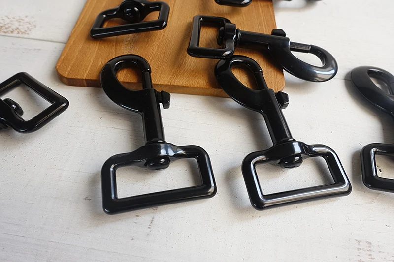 Опт производство экологический черный спрей 3,0 см металл собака аксессуары для поводка металлическая пряжка для ошейника застежка