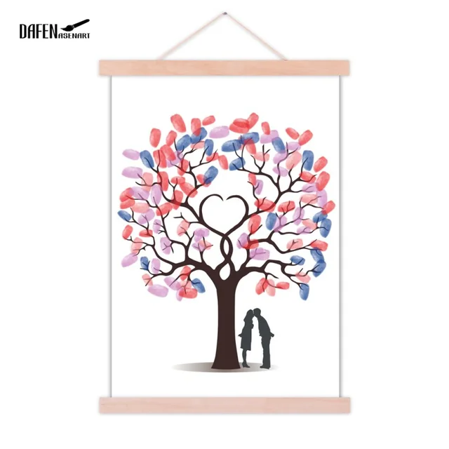 poster and prints wooden hanger photo frame diy magnet wood picture