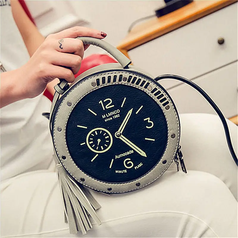 2017 de dibujos animados de invierno reloj bolso de mano de 2017 de dibujos animados de invierno reloj bolso de mano de
