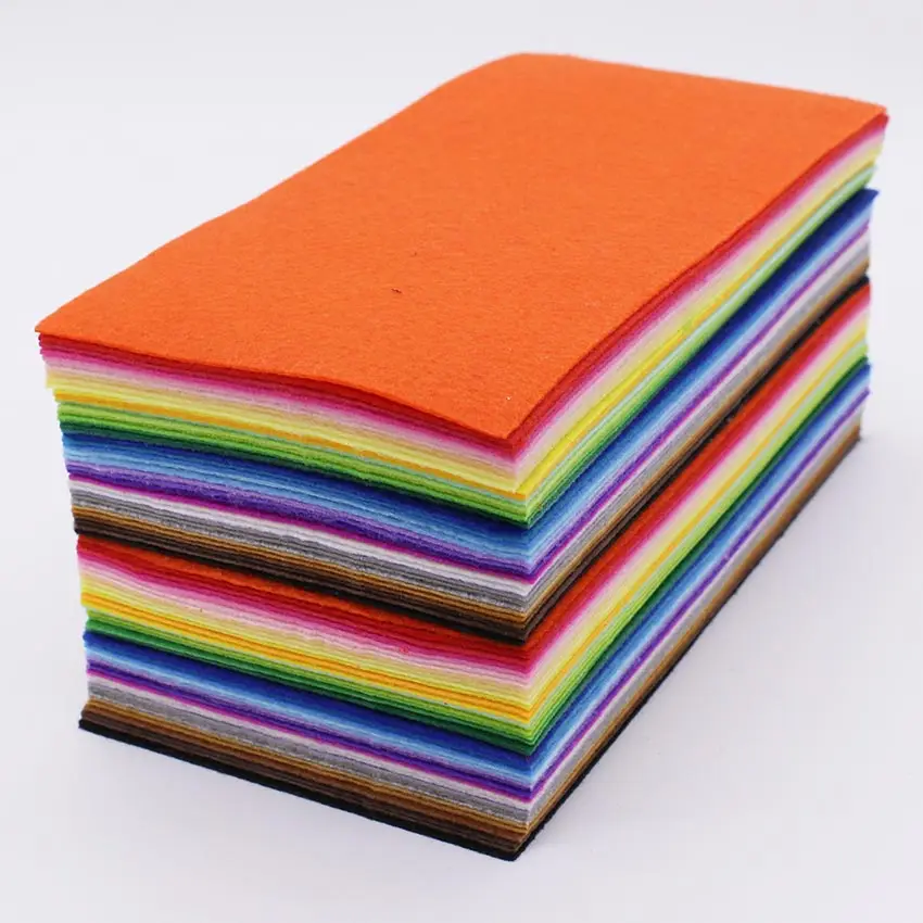 3 Feuilles de polyester Feutre 9/" x 12/" en Orange