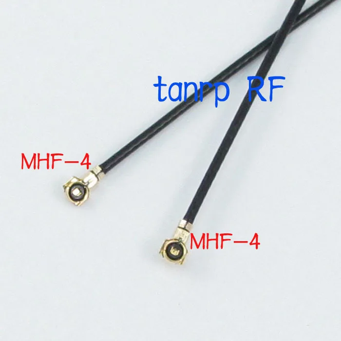 4in 4'' IPX IPEX I PEX U.FL MHF4 to IPX MHF4 RF 0.81mm cable for