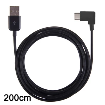 

CYDZ Right Angled USB 3.1 Type C USB-C to USB 2.0 Cable 90 Degree Connector for Tablet & Mobile Phone 200cm