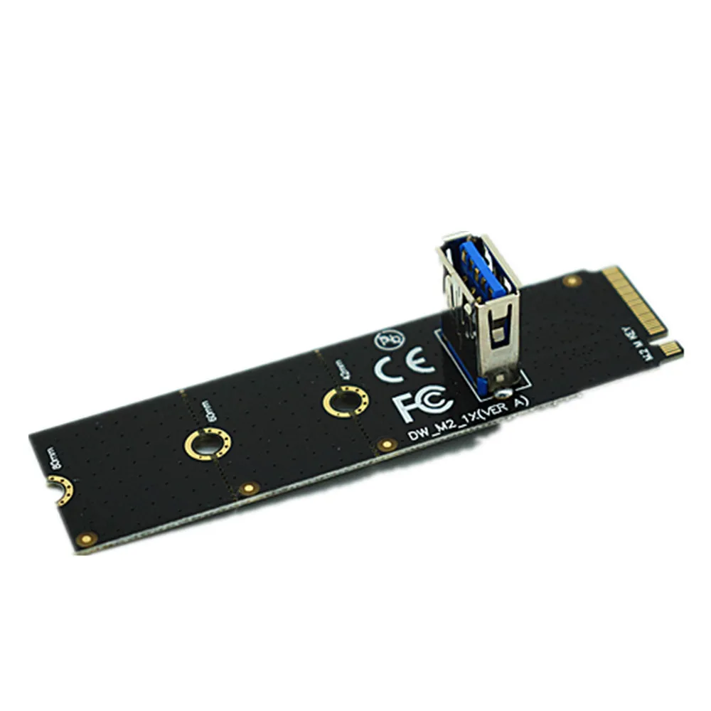 Новая Адаптерная карта NGFF M.2 для PCI E X16 слот трансферной карты Mining Pcie Riser Card VGA