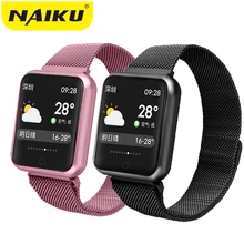 Sports IP68 Smart Watch P68 fitness bracelet activity tracker heart rate monitor blood pressure for ios Android apple iPhone x 7