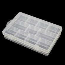 free shipping 11grid Thickened PP storage box IC Category Box Sealed bin Home case office DIY