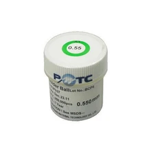 Паяльный шарик PMTC 250K BGA 0,2 0,25 0,3 0,35 0,4 0,45 0,5 0,55 0,6 0,65 мм, свинцовый шарик для реболлинга BGA для переделки микросхемы IC