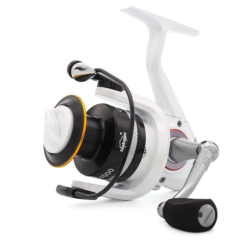 

Black+White 2000-4000 Series 11BB 5.2:1 Metal 229 - 360g Spinning Fishing Reel Carp Fishing Wheel Spinning Reel With Spare Spool