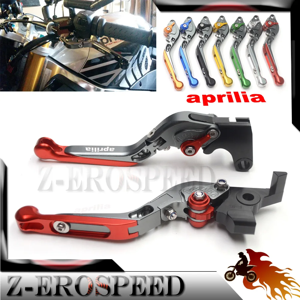 

CNC Folding Extendable adjustable Brake Clutch Levers for Aprilia TUONO/R 2003-2009 FALCO/SL1000 2000-2004 RSV MILLE/R 999-2003