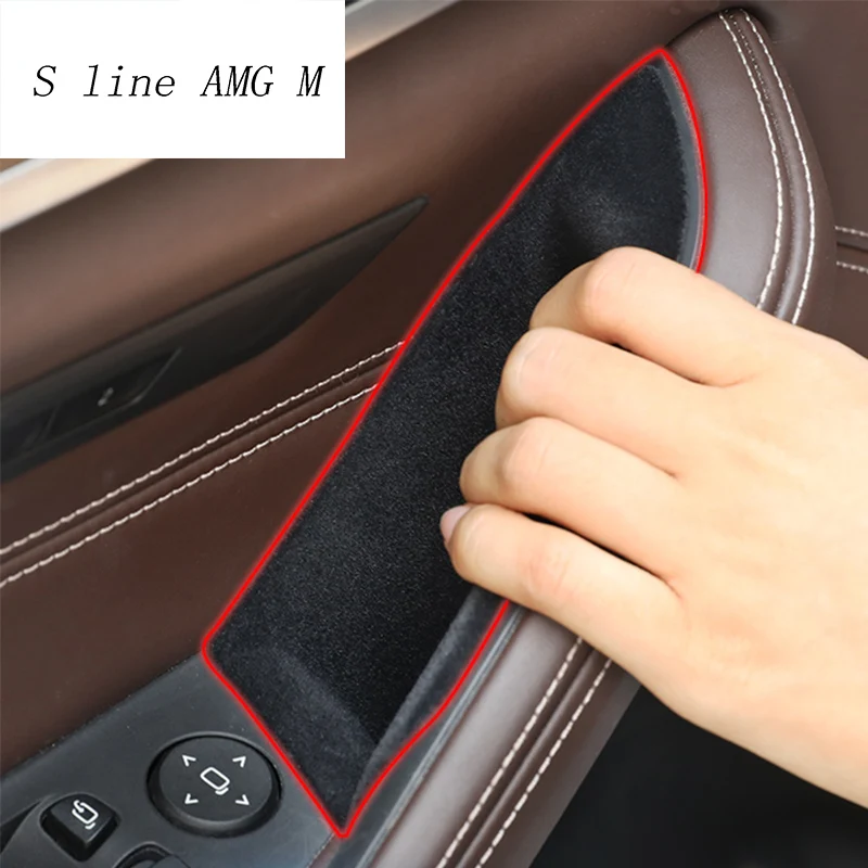Car styling For BMW 5 series G30 G38 2018 Plastic Car Door Storage Box Phone Tray cover Interior Auto Accessories Car styling For BMW 5 series G30 G38 2018 Plastic Car Door Storage Box Phone Tray cover Interior Auto Accessories