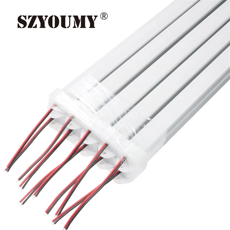 SZYOUMY 10 шт. 12 в 36 светодиодов 50 см Светодиодная жесткая полоса освещения 7020