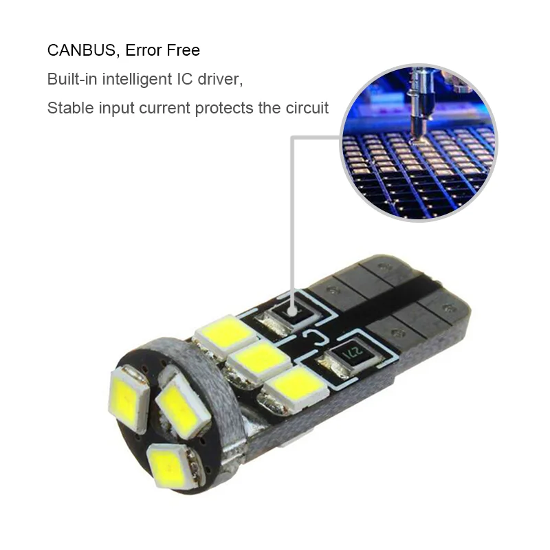 BOAOSI 2x Canbus светодиодный светильник T10 W5W, парковочный светильник на танкетке для Mitsubishi asx lancer 10 outlander 2013 pajero l200 Expo