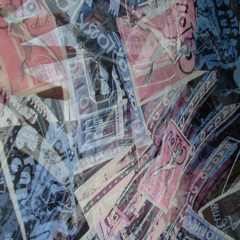 

pure silk organza fabric digital print 106cm wide fashion fabric summer