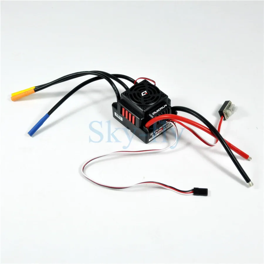 Controlador de Velocidade à Prova Água para 1 Original Hobbywing Quicrun 150a Brushless Esc d’ – 8 rc Buggy Monstro Carro Esporte wp 8bl150