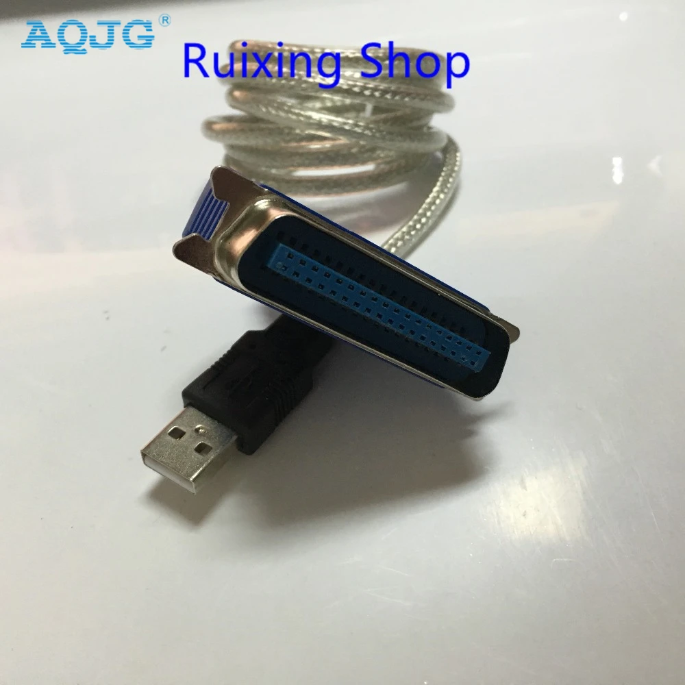 

New USB TO CN36 Printer Cable USB to Parallel IEEE 1284 36-Pin Printer Adapter Connector Cable CN36 AQJG