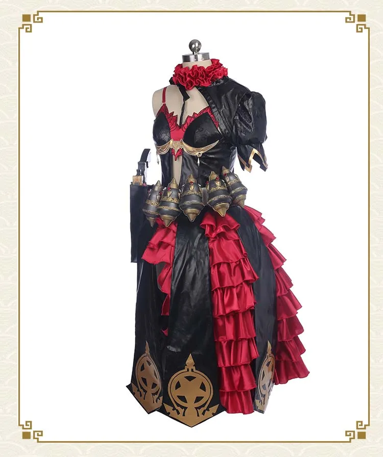 CosplayLove SINoALICE Cosplay Costume Dead Alice Cinderella Dress Cosplay Costume Full Suit Custom Made (1)