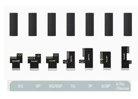 NOVFIX блок питания i power test Cable для iPhone xs xsmax xr 8G 8 P X 7G 7 P 6 S 6SP 6G 6 P DC power control test Wire - Цвет: ONE SET