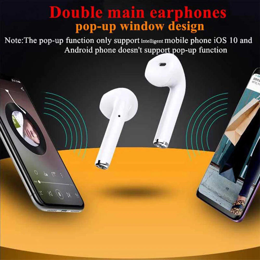I200TWS беспроводные Bluetooth наушники i200tws Беспроводная зарядка + умный датчик