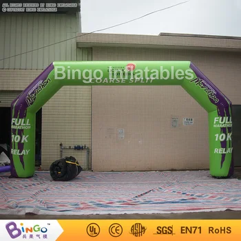 

Customized 7.2 meters width inflatable arch digital printing inflatable archway with blower BG-A0338 toy