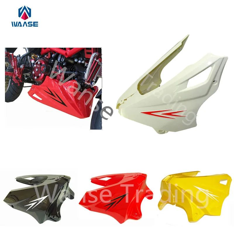 Motorcycle Engine Under Cowl Lowered Lower Shrouds Fairing Belly Pan Guard Cover For HONDA Grom MSX 125 MSX125 2013 2014 2015 | Автомобили