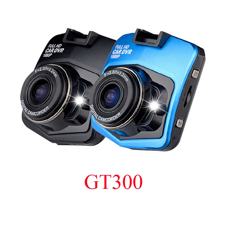 Горячая Распродажа Мини Автомобильный видеорегистратор GT300 Dashcam Full HD 1080 P видео