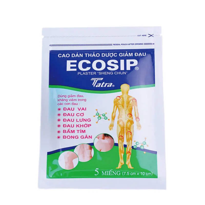 

5Pcs/bag ECOSIP Treatment Osteoarthritis Bone Hyperplasia Omarthritis Rheumatalgia Spondylosis Family essential Patch